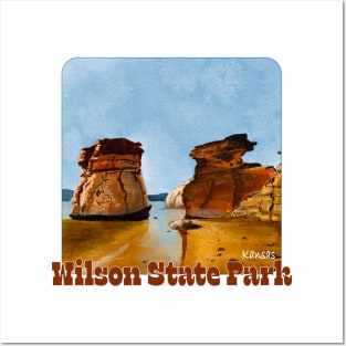 Wilson State Park, Kansas Posters and Art